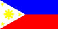Philippines 12 x 9 Courtesy Flag Polyester
