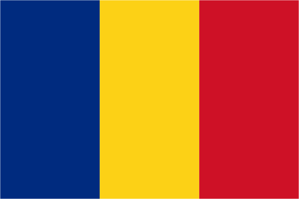 Romania 12 x 9 Courtesy Flag Polyester