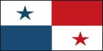Panama 12 x 9 Courtesy Flag Polyester