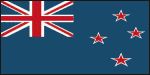 New Zealand 12 x 9 Courtesy Flag Polyester