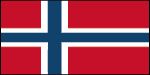 Norway 12 x 9 Courtesy Flag Polyester