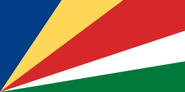 Seychelles 12 x 9 Courtesy Flag Polyester