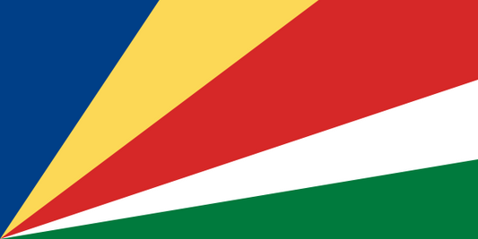 Seychelles 12 x 9 Courtesy Flag Polyester
