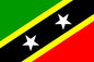 St.Kitts/Nevis 12 x 9 Courtesy Flag Polyester
