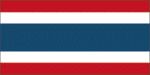 Thailand 12 x 9 Courtesy Flag Polyester