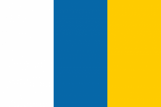 Canary Isles Courtesy Flag