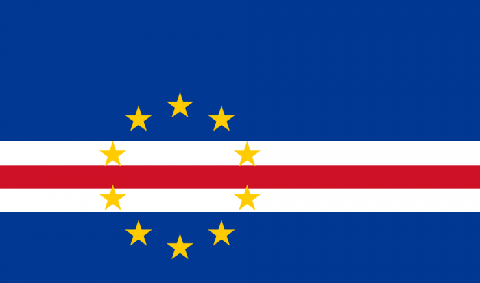 Cape Verdi, Republic Of Courtesy Flag