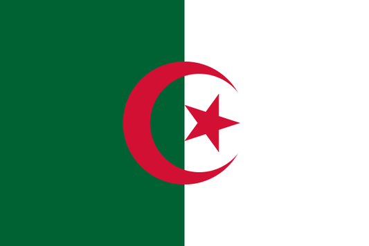 Algeria Courtesy Flag