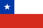 Chile Courtesy Flag