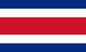 Costa Rica National/Merchant Courtesy Flag