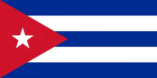 Cuba Courtesy Flag