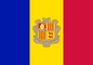 Andorra Courtesy Flag