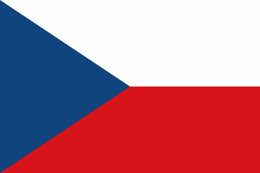 Czech Republic Courtesy Flag