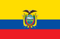 Ecuador National/Merchant Courtesy Flag