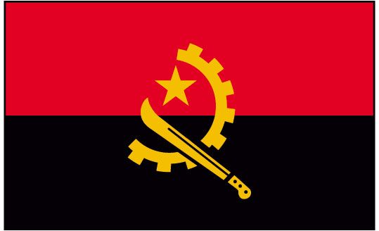 Angola Courtesy Flag