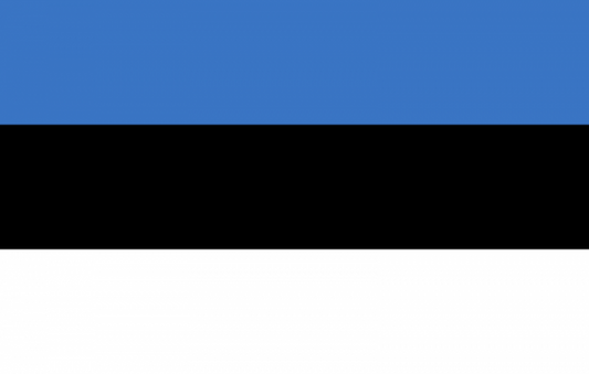 Estonia Courtesy Flag