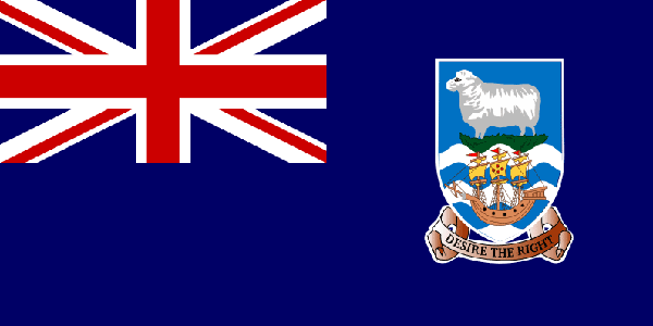 Falkland Islands Courtesy Flag