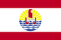 French Polynesia Courtesy Flag