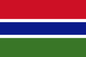 Gambia Courtesy Flag