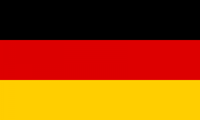 Germany Courtesy Flag