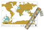 World Scratch Map - Travel Edition