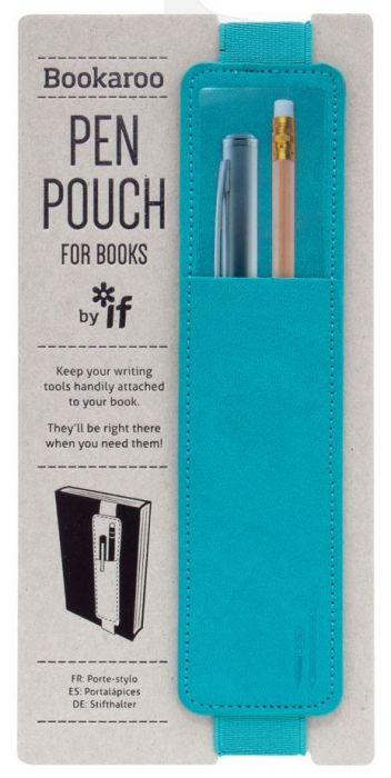 Bookaroo Pen Pouch - Turquoise