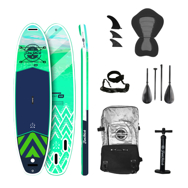 Pure Art 10'6 Inflatable Stand Up Paddle Board Package | With SEAT