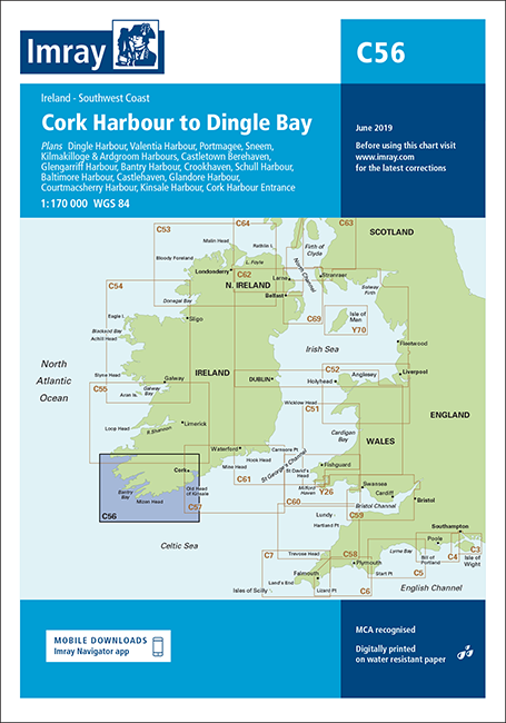 C56 Cork Harbour to Dingle Bay (Imray Chart)