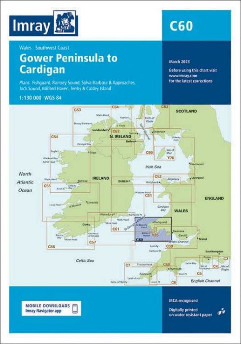 C60 Gower Peninsula to Cardigan (Imray Chart)