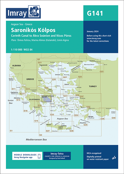 G141 Saronikós Kólpos (Imray Chart)