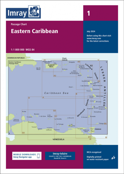 1 Eastern Caribbean (Imray Chart)