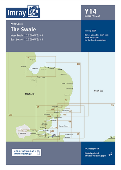 Y14 The Swale (Imray Chart) - Boat-Stuff