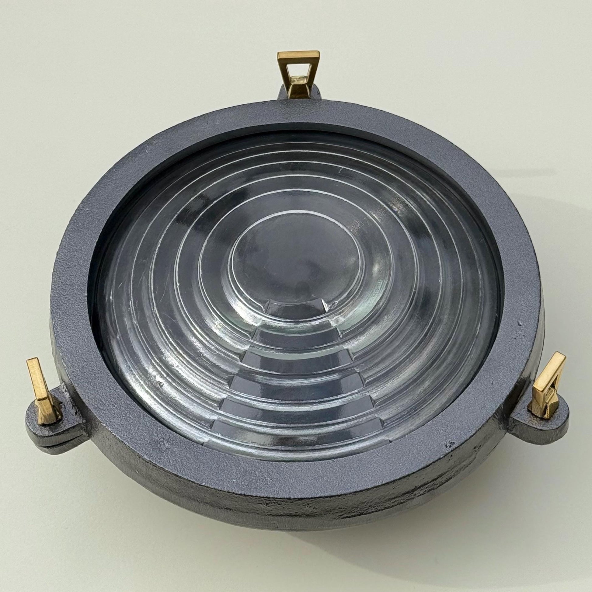 Wroxham ~ Cast Pewter Coastal Lighthouse Wall Light Industrial Ceiling Fixture - Boat-Stuff