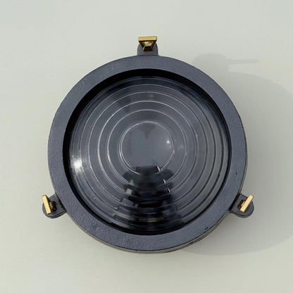 Wroxham ~ Cast Pewter Coastal Lighthouse Wall Light Industrial Ceiling Fixture