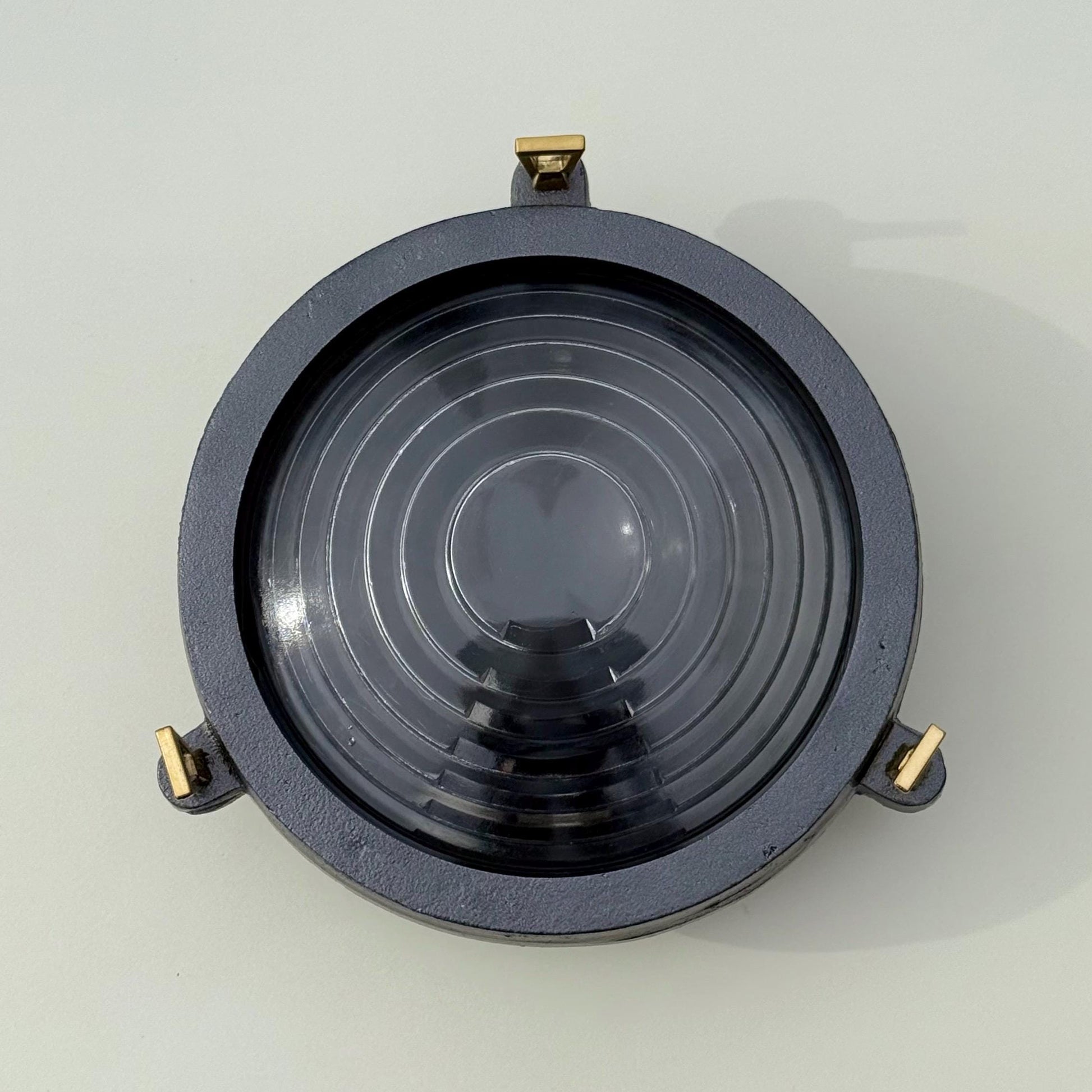Wroxham ~ Cast Pewter Coastal Lighthouse Wall Light Industrial Ceiling Fixture - Boat-Stuff