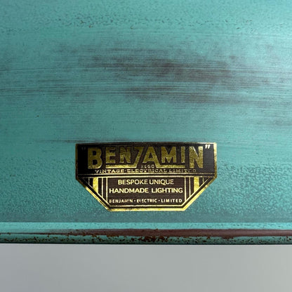 Salthouse XL - Copper Verdigris Patina Industrial Lampshade Pendant Light - 14.5 Inch