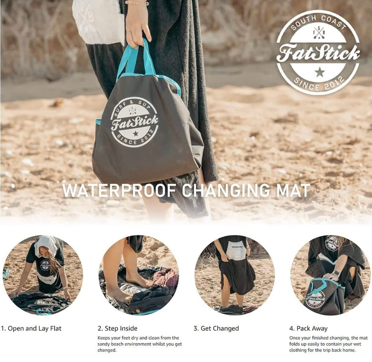 Changing Mat Plus Wetsuit Bag