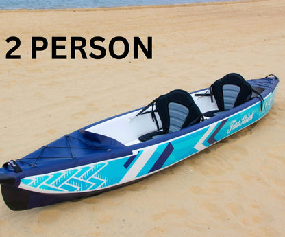 Inflatable 1 & 2 Person Drop Stitch Kayak Package | Canoe | iKayak