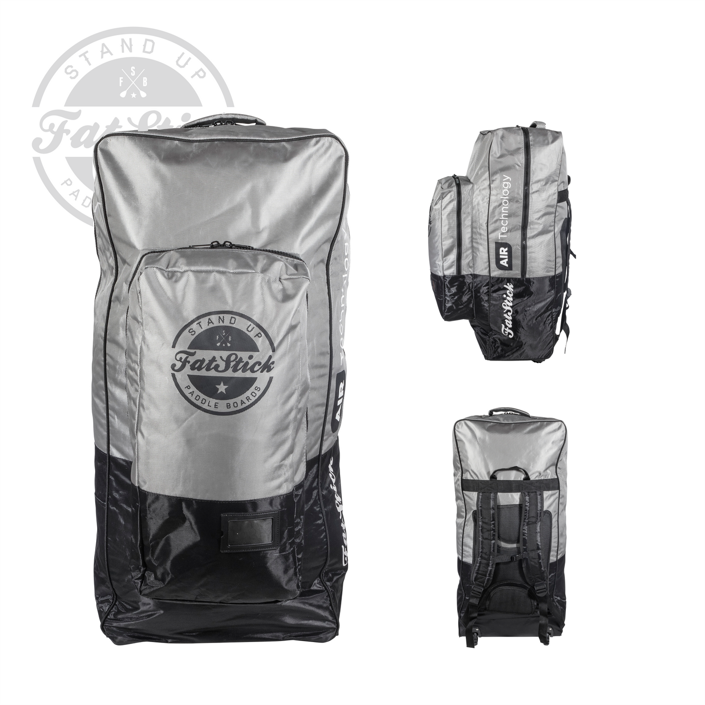 FatStick Wheeled Storage Bag Backpack for inflatable paddle boards