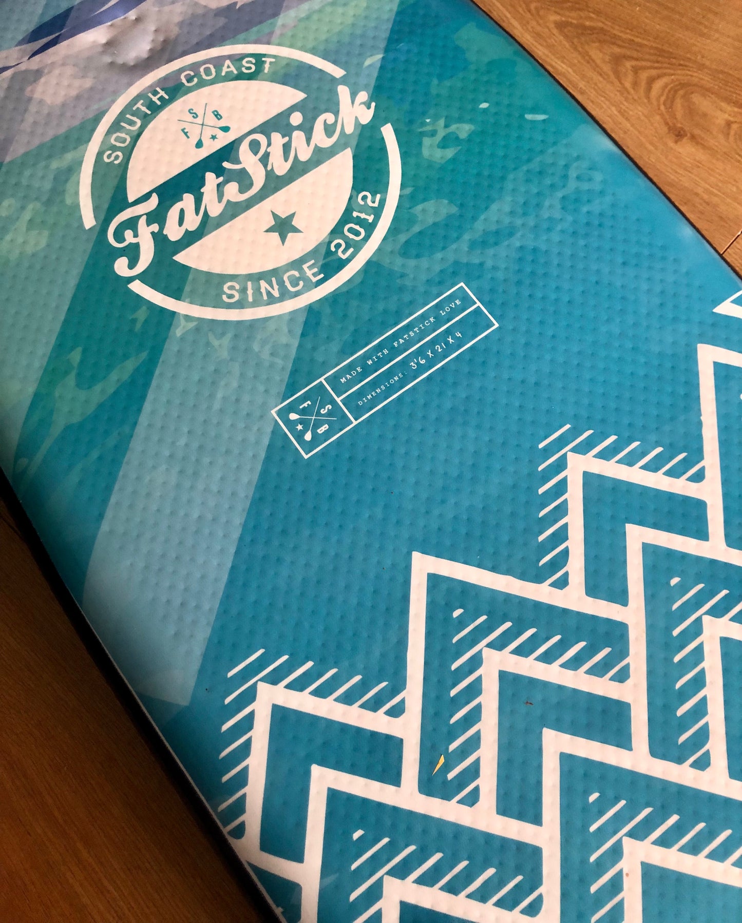 Inflatable 43" FatStick Body Board Package