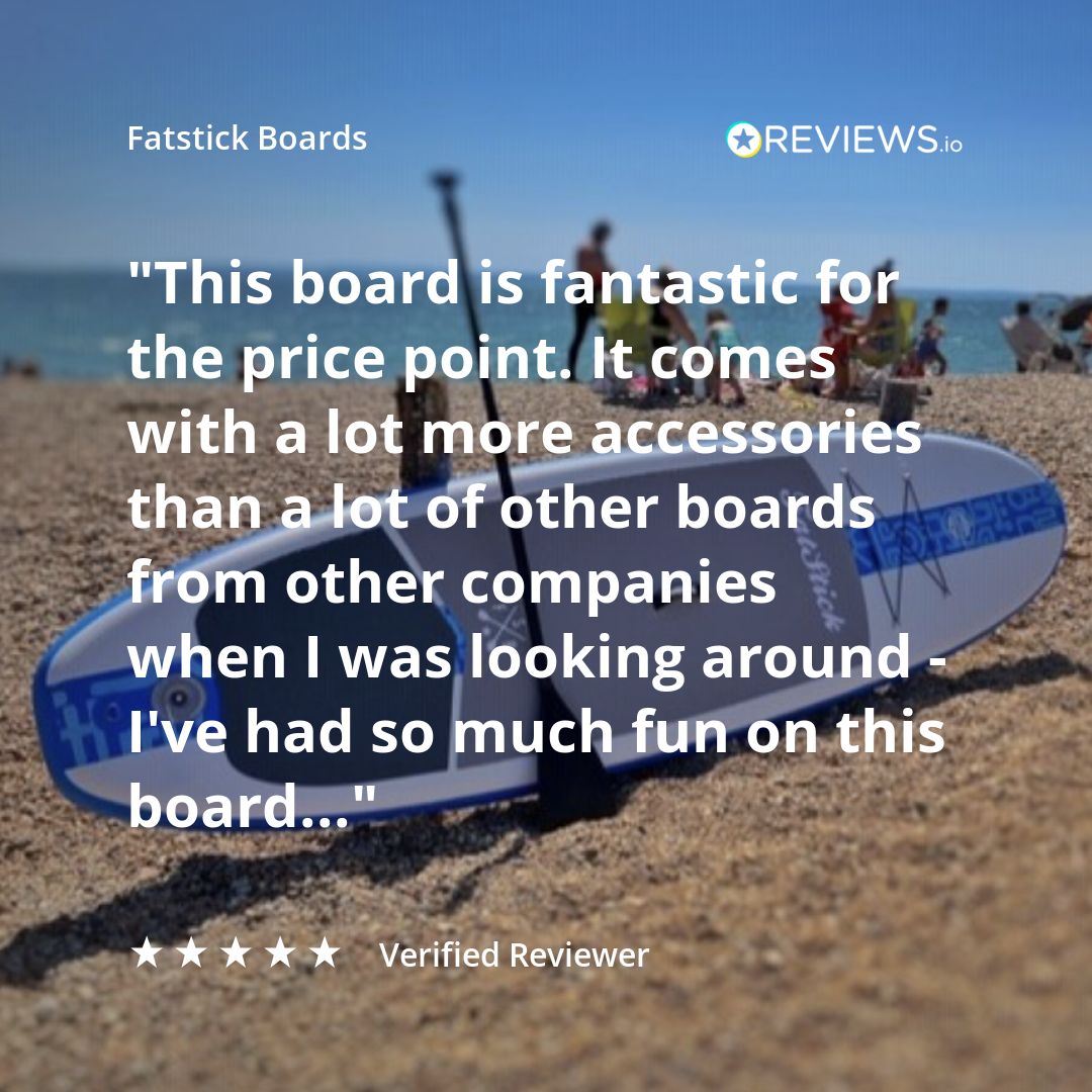 In stock: AirStick 10'6 Inflatable Stand Up Paddle Board | With Seat