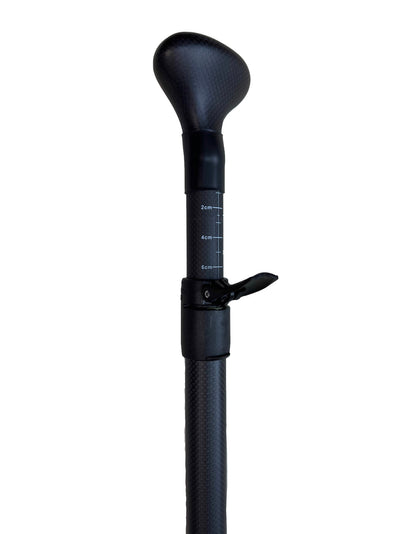 Full Carbon 2 Piece Paddle Board SUP Paddle - With Free Bag