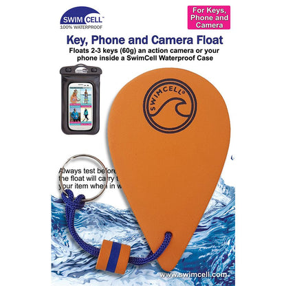 Floating Key Ring For Boats - Orange Key Float