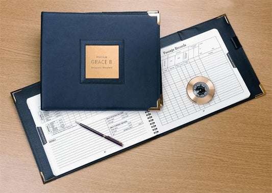 Elegant Log Book Cover