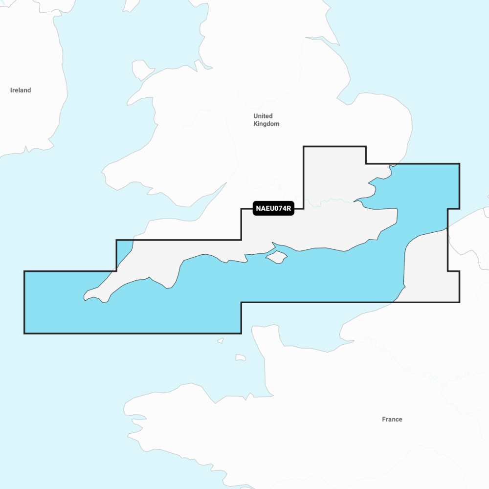 Navionics + EU074R | England South Coast Chart