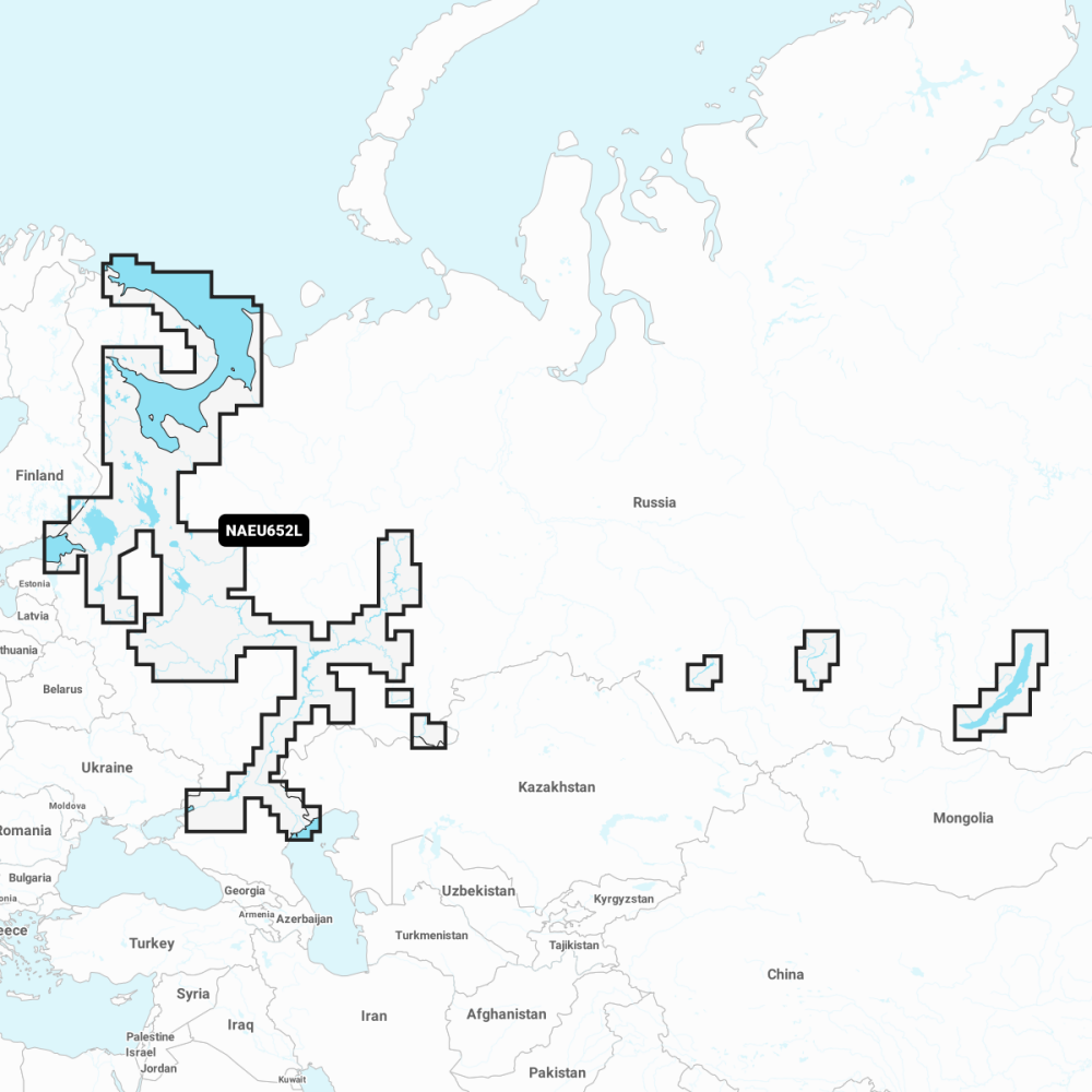 Navionics + EU652L Large Chart | Russia West