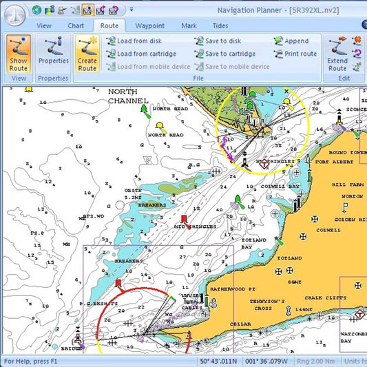 Navionics Navigation Navigation Navigation Planner | PC route