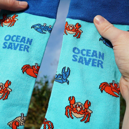 Save the Crabs Bamboo Socks