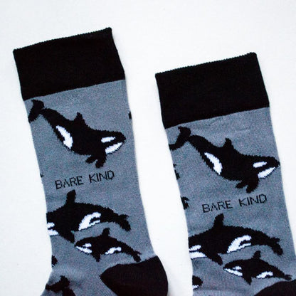 Save the Orcas Bamboo Socks