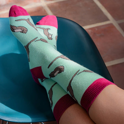 Save the Otters Bamboo Socks